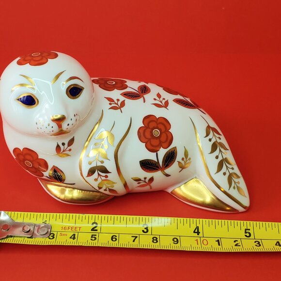 Royal Crown Derby Seal Figurine Fine Bone China Made in England - Picture 8 of 8